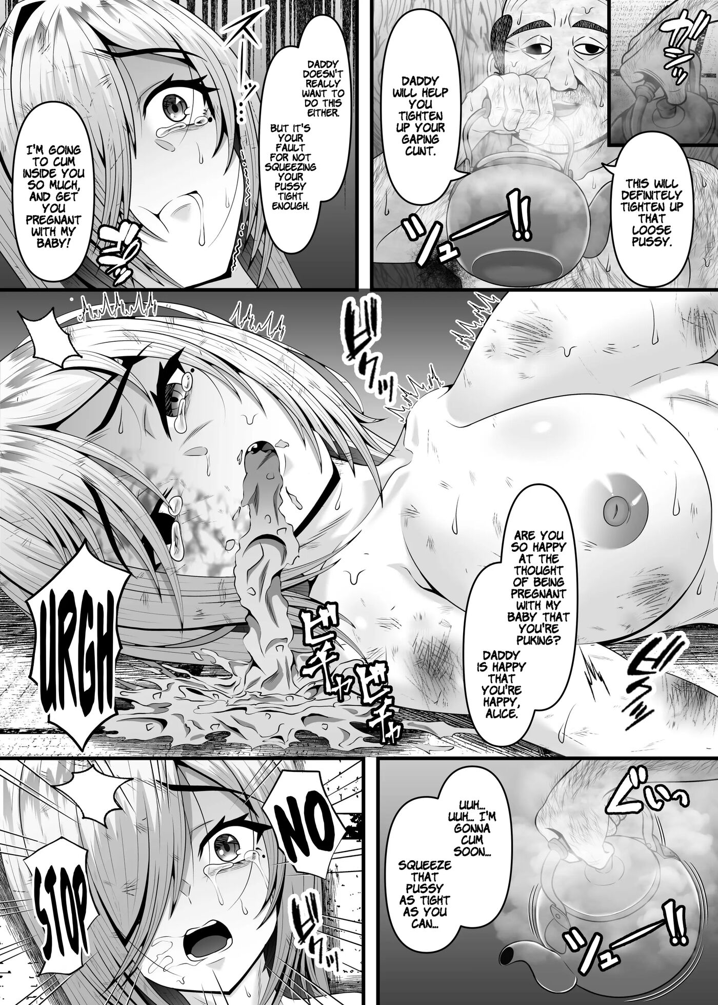 A Married Woman (32) Was Sexually Abused As A Child By Her Stepfather, And Once Again Finds Herself Being Fucked By Him Until... Chapter 1000 Page 16
